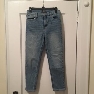 BDG high-rise cropped girlfriend jean 27